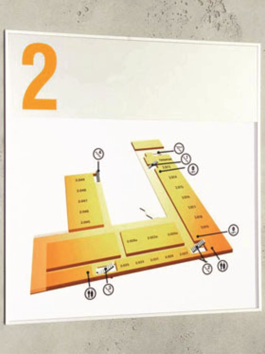 Systeem F wandbord 152 x 108,5 mm